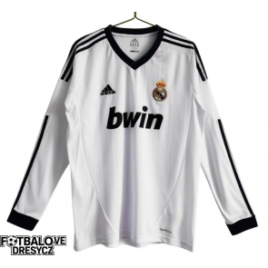 Real Madrid 2012-2013 Retro Domácí Dres Dlouhý Rukáv Real Madrid 2012-2013 Retro Domácí Dres Dlouhý Rukáv